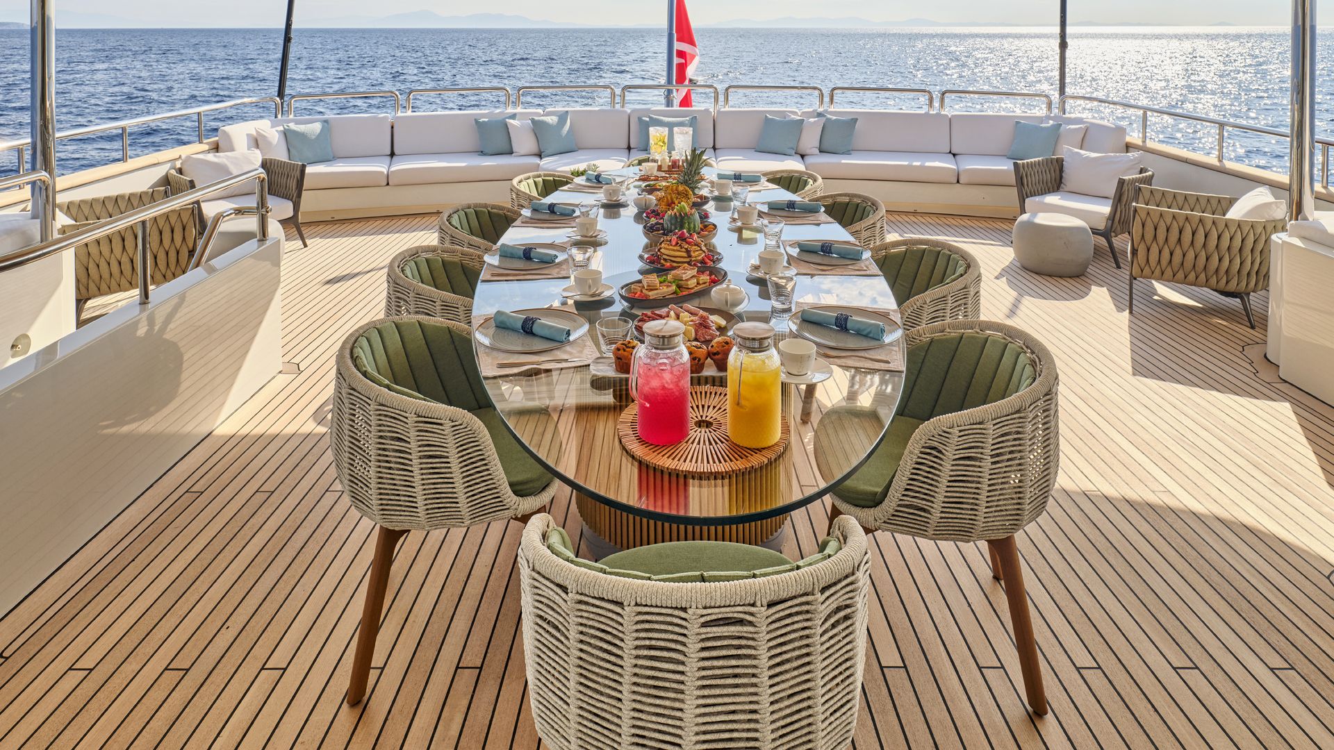Upper Deck - Dining Table