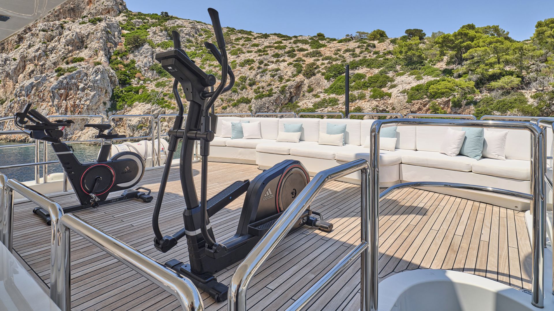 Upper Deck Aft - Gym Equipment