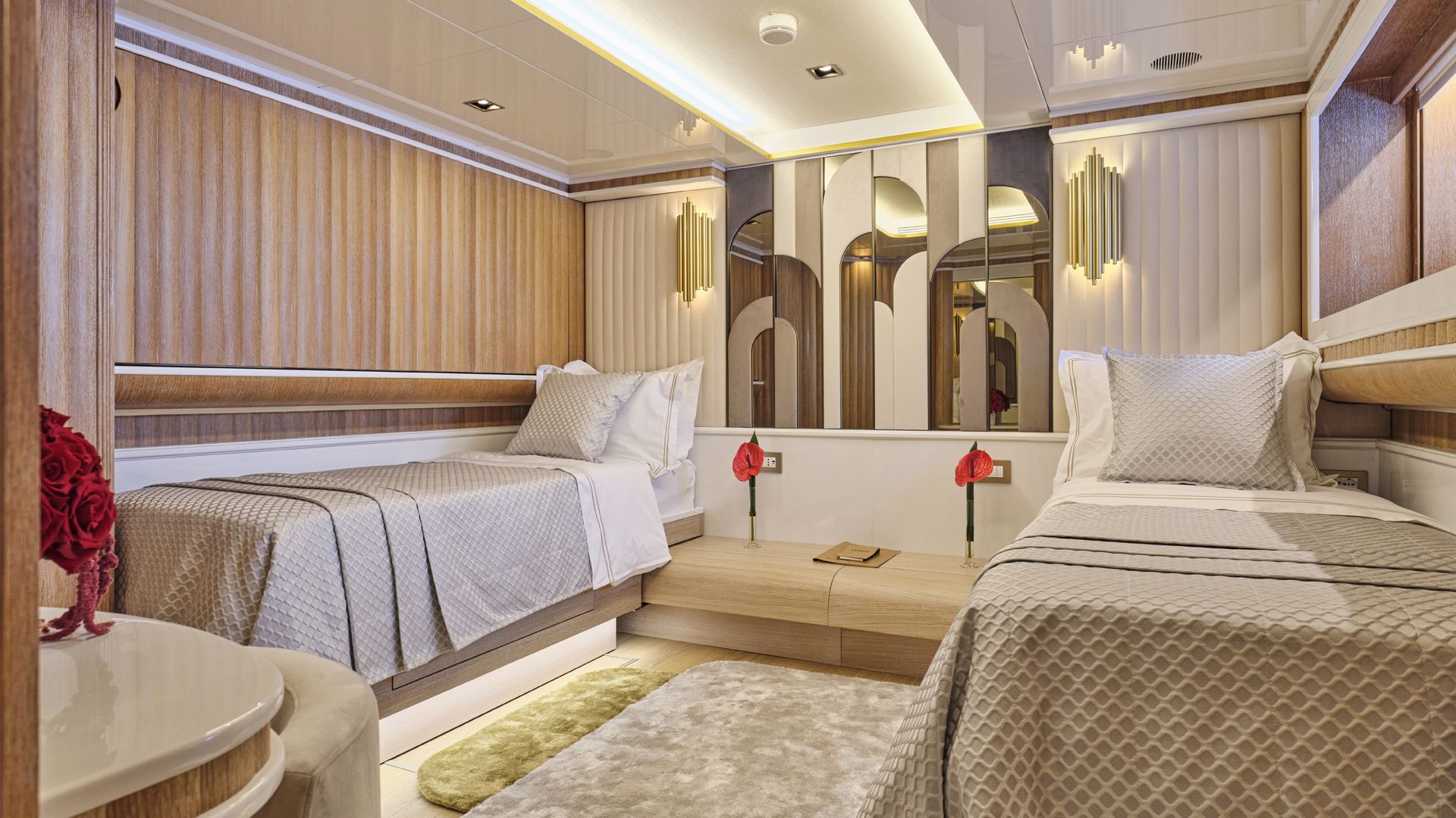 Twin Stateroom with pullman berth