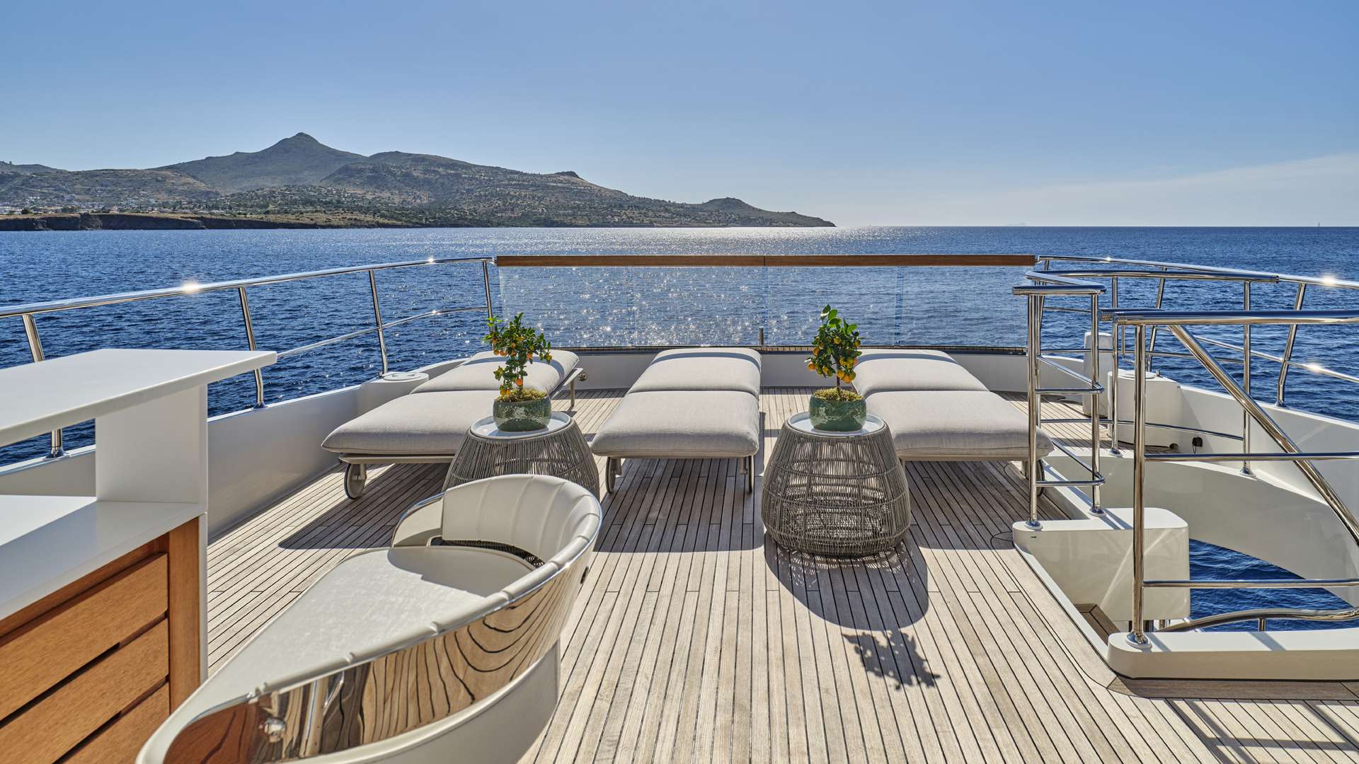 Sundeck Aft Sun Loungers